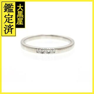 ヨンドシー(4℃)の4℃ ヨンドシー リング 指輪 K10 WG ダイヤモンド 8号【473】(リング(指輪))