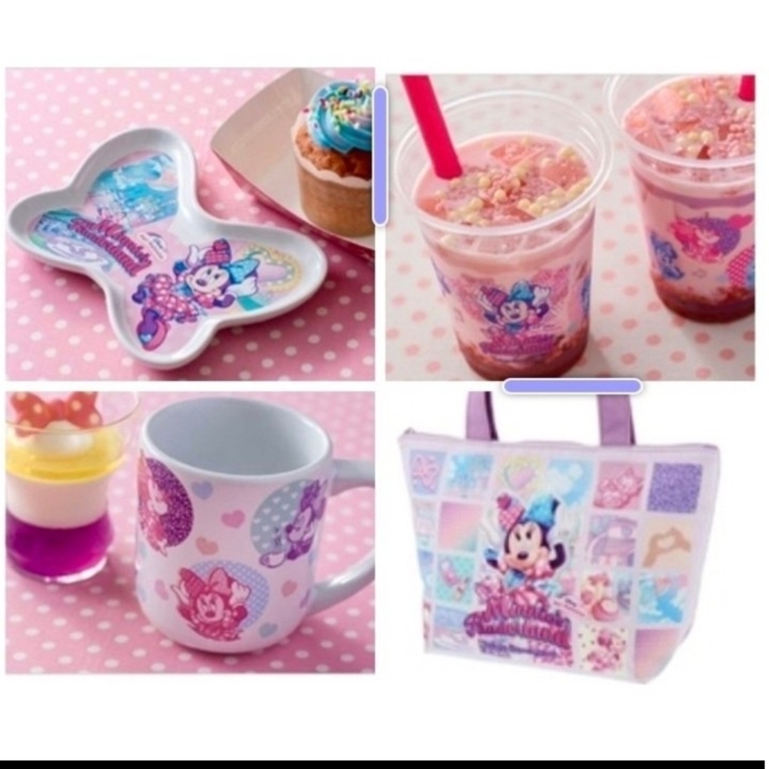 Disney(ディズニー)の数量限定！2枚セット💕ランチョンマット　パルパルーザ💕新柄ドット柄ミニー インテリア/住まい/日用品のキッチン/食器(テーブル用品)の商品写真