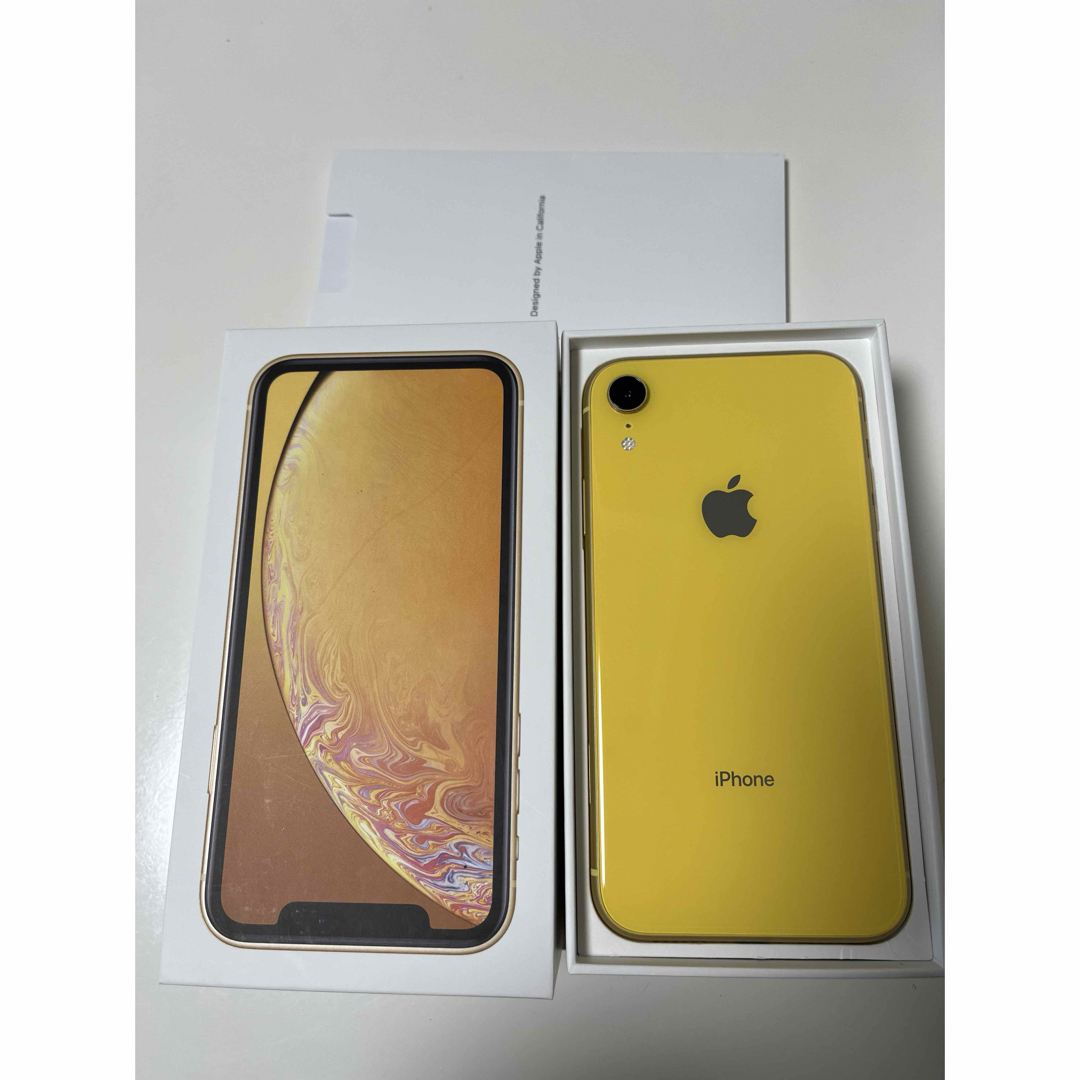 iPhone(アイフォーン)の★美品★iPhoneXR 128GB SIMフリー 本体 スマホ/家電/カメラのスマートフォン/携帯電話(スマートフォン本体)の商品写真