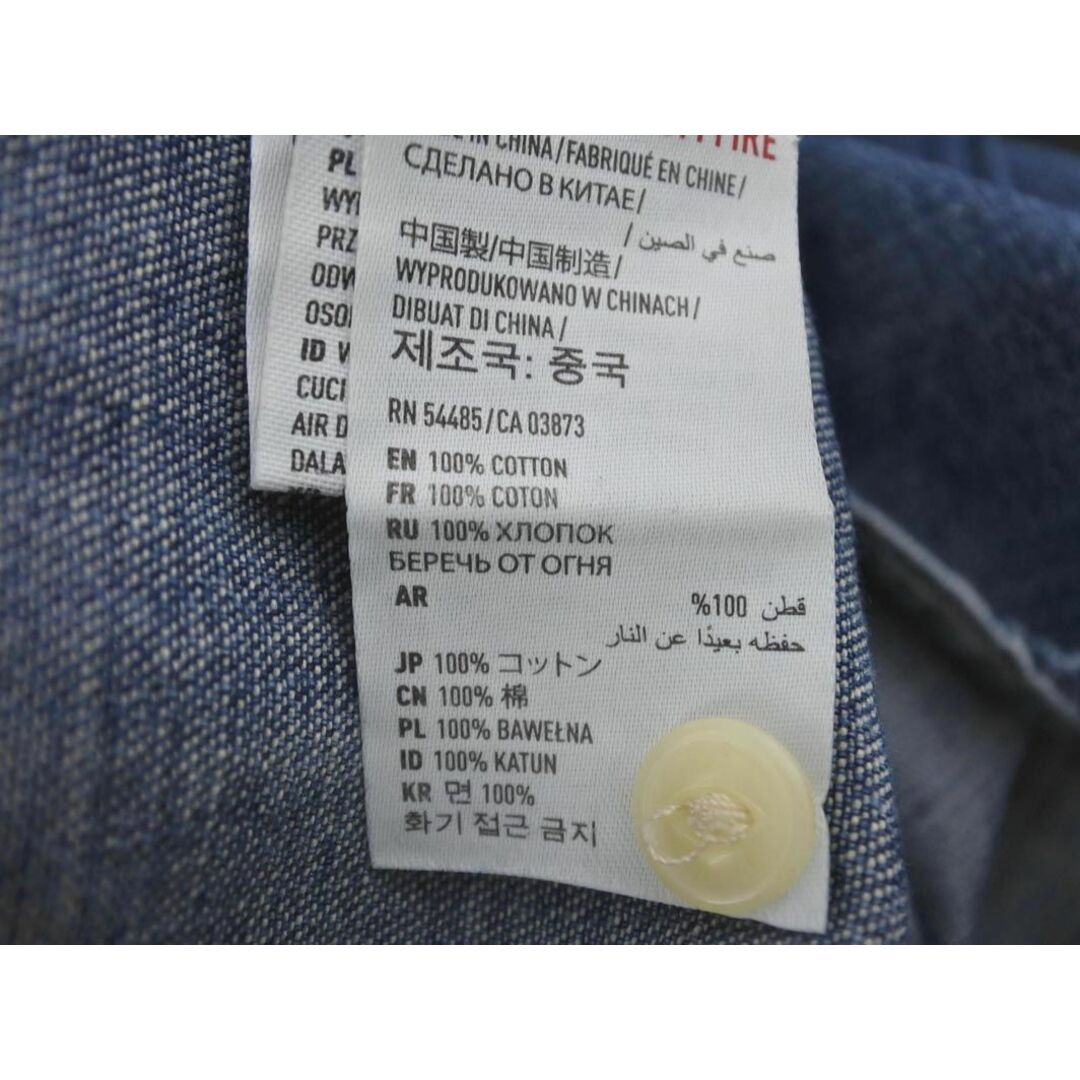 American Eagle(アメリカンイーグル)のAMERICAN EAGLE アメリカンイーグル ダンガリー シャツ sizeS/青 ◇■ メンズ メンズのトップス(シャツ)の商品写真