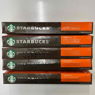 スターバックスコーヒー(Starbucks Coffee)の⭐︎訳あり⭐︎  スターバックス　5本セット　ネスプレッソ　　(コーヒー)
