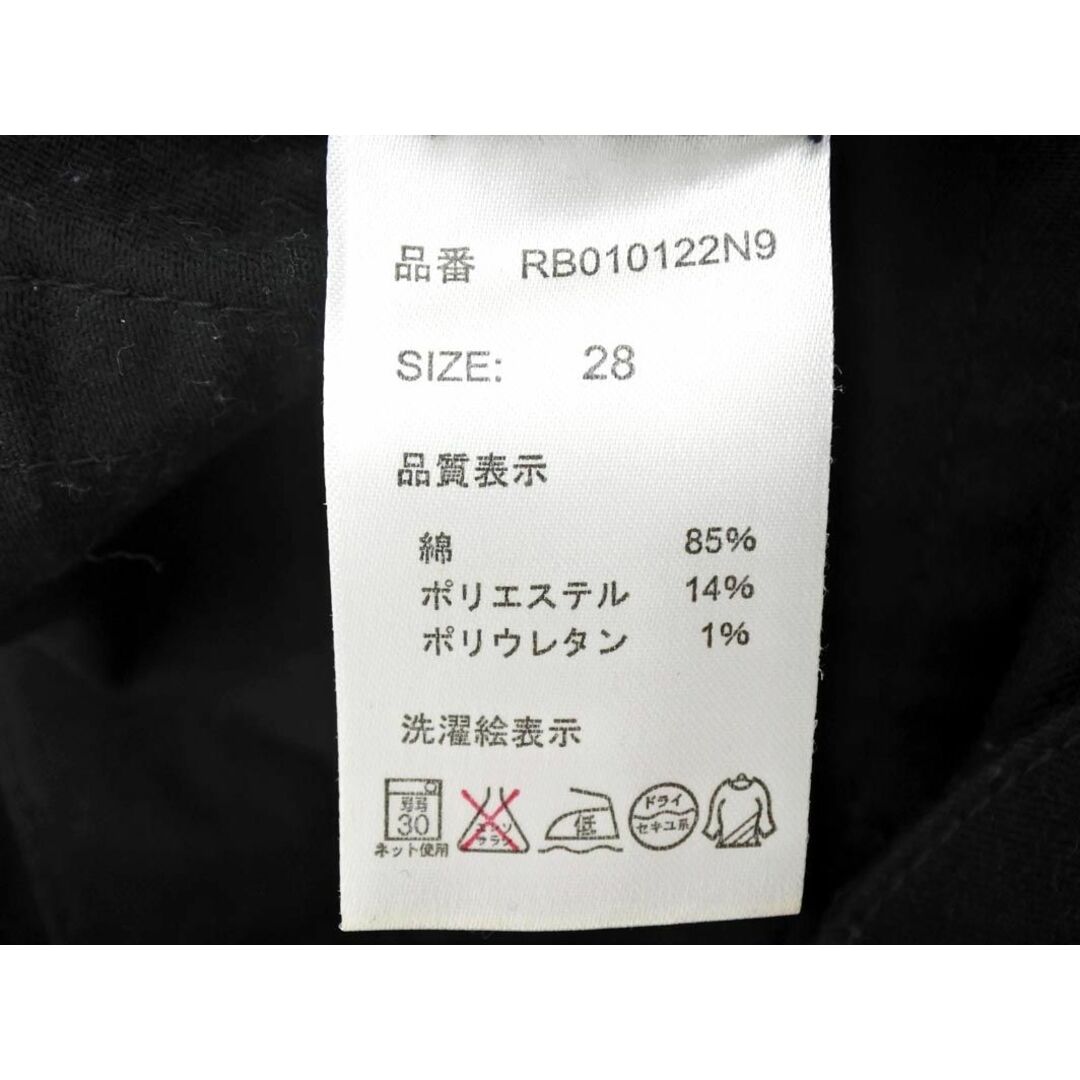 RAGEBLUE(レイジブルー)のRAGEBLUE レイジブルー スキニー パンツ size28/黒 ■■ メンズ メンズのパンツ(その他)の商品写真