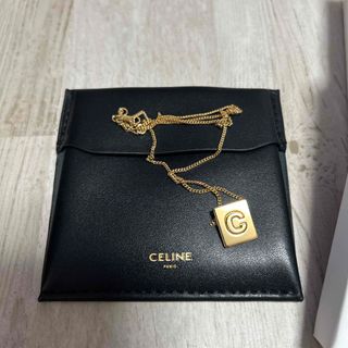 セリーヌ(celine)のセリーヌ　アルファベットC ネックレス / ゴールドフィニッシュ ブラスゴールド(ネックレス)