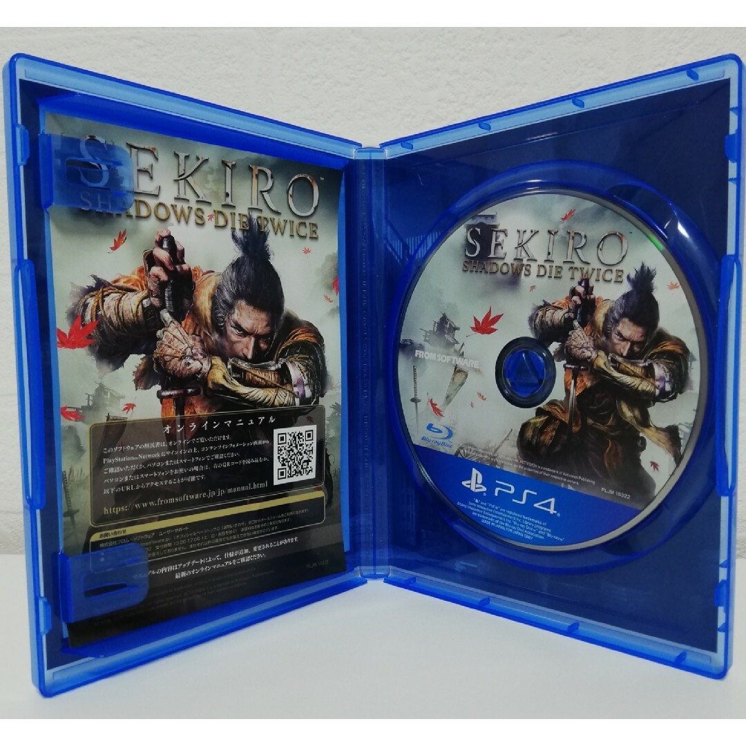 PlayStation4(プレイステーション4)のPS4 SEKIRO：SHADOWS DIE TWICE & GHOST OF エンタメ/ホビーのゲームソフト/ゲーム機本体(家庭用ゲームソフト)の商品写真