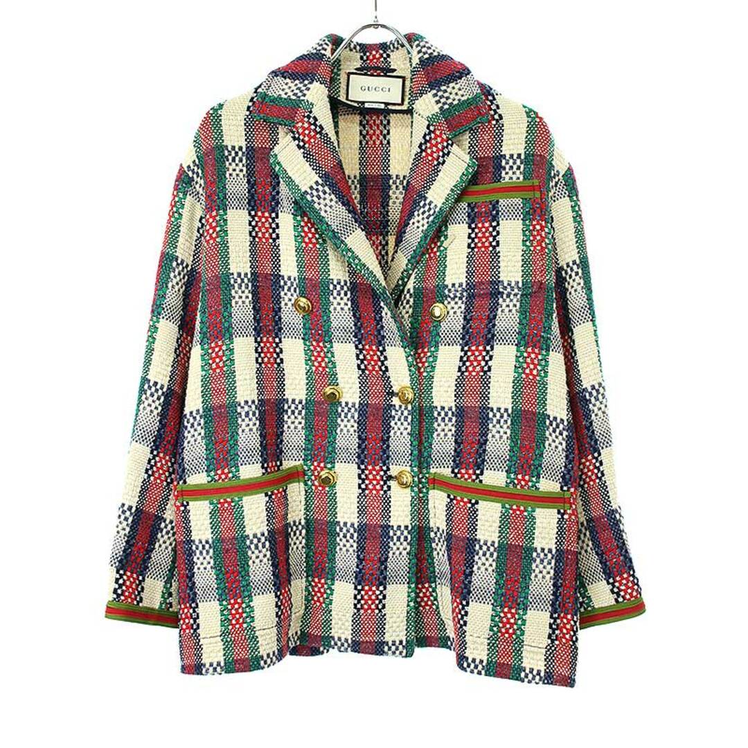 Gucci - GUCCI グッチ 2019 RESORT マルチファブリック ダブルツイード Gucci - GUCCI グッチ 2019 RESORT マルチファブリック ダブルツイード