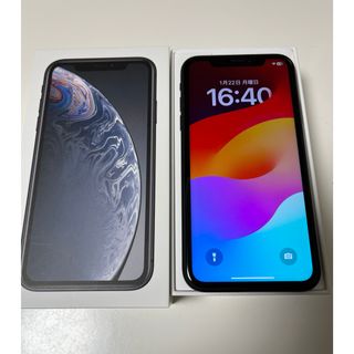 アイフォーン(iPhone)の★美品★iPhoneXR 128GB SIMフリー 本体(スマートフォン本体)