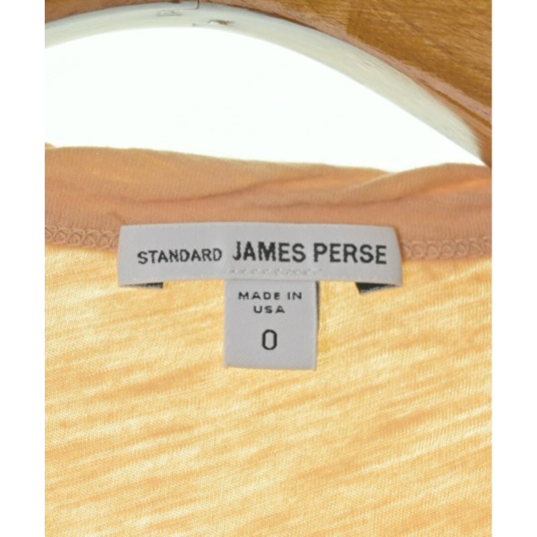 JAMES PERSE(ジェームスパース)のJAMES PERSE Tシャツ・カットソー 0(XS位) オレンジ系 【古着】【中古】 レディースのトップス(カットソー(半袖/袖なし))の商品写真