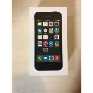 アップル(Apple)のiPhone 5S  black 箱 BOX(その他)