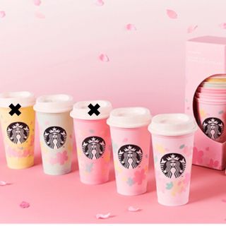 スターバックスコーヒー(Starbucks Coffee)のスターバックス♡SAKURA2020♡リユーザブルカップ3個セット♡(その他)