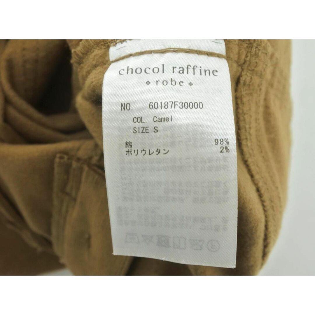 chocol raffine robe(ショコラフィネローブ)のchocol raffine robe ショコラフィネローブ コーデュロイ スキニー パンツ sizeS/茶 ◇■ レディース レディースのパンツ(スキニーパンツ)の商品写真