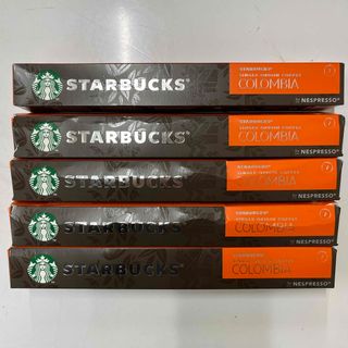 スターバックスコーヒー(Starbucks Coffee)の⭐︎訳あり⭐︎  スターバックス　5本セット　ネスプレッソ　　(コーヒー)