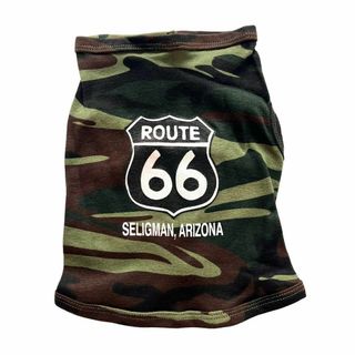 ROUTE 66 迷彩 ドッグウェア 犬服  小型犬用 ペット用品 犬服 カモ柄(犬)