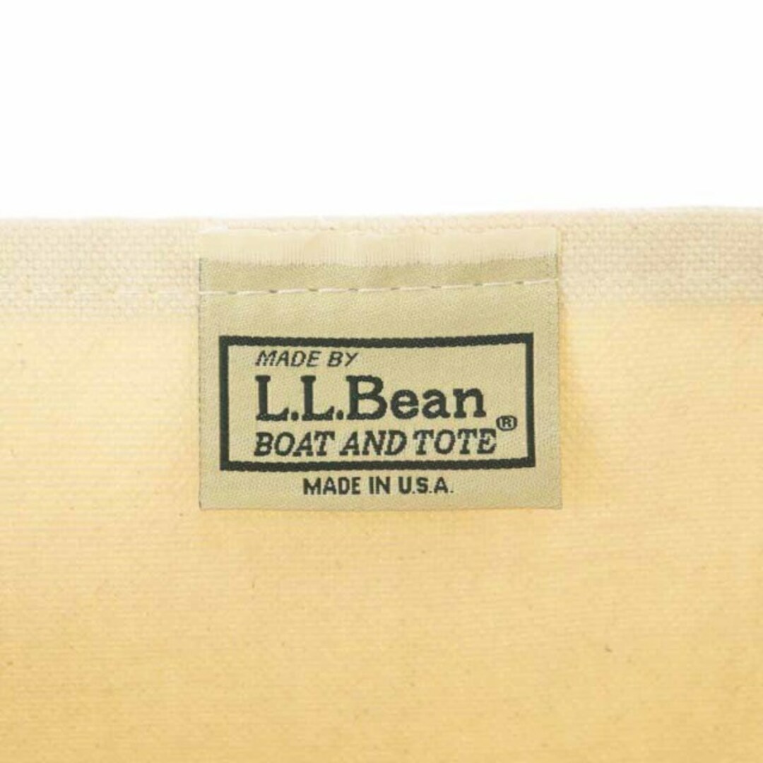 L.L.Bean(エルエルビーン)のエルエルビーン トートバッグ キャンバス 刺繍 白 ホワイト 赤 レッド レディースのバッグ(トートバッグ)の商品写真