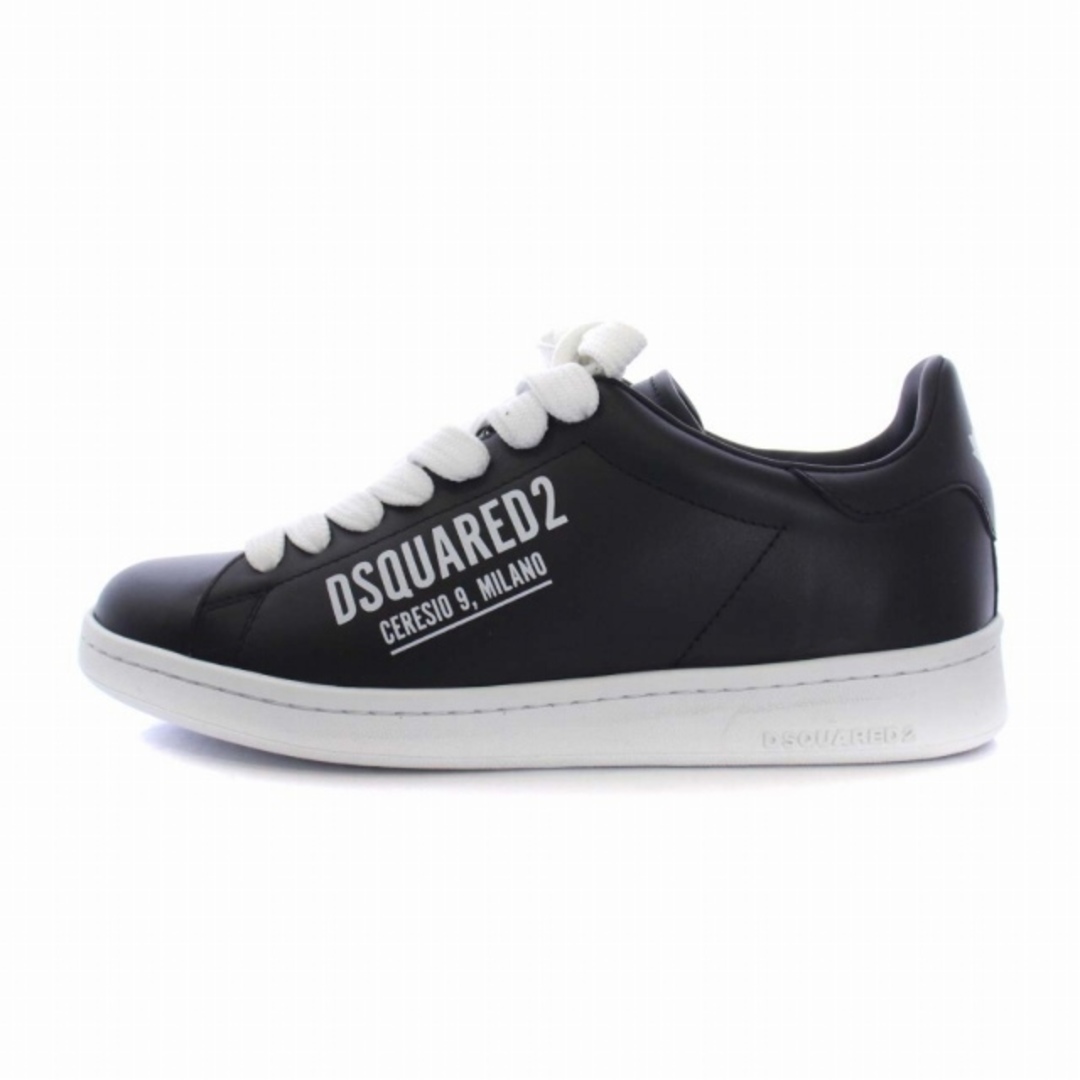 DSQUARED2(ディースクエアード)のディースクエアード Boxer スニーカー レザー 25.5cm 黒 レディースの靴/シューズ(スニーカー)の商品写真