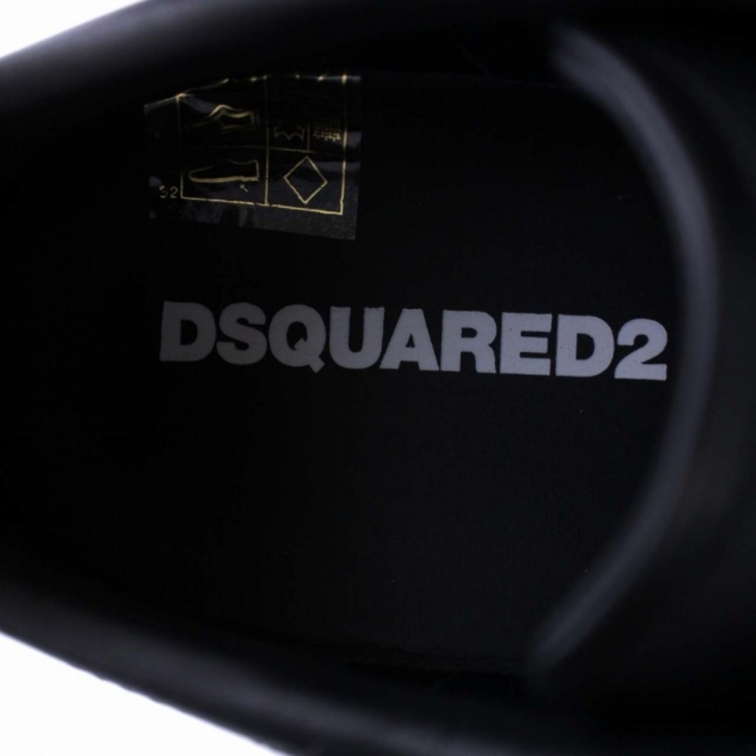 DSQUARED2(ディースクエアード)のディースクエアード Boxer スニーカー レザー 25.5cm 黒 レディースの靴/シューズ(スニーカー)の商品写真