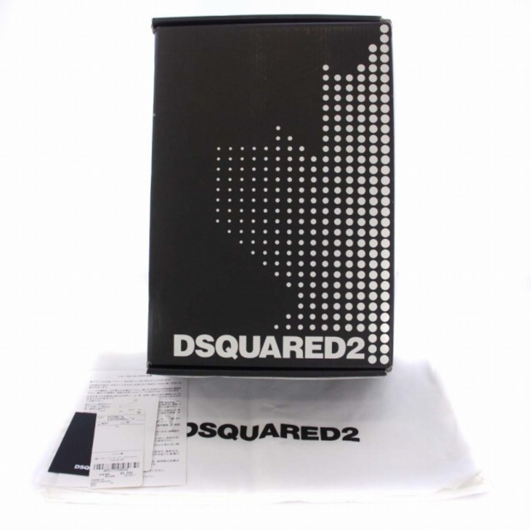 DSQUARED2(ディースクエアード)のディースクエアード Boxer スニーカー レザー 25.5cm 黒 レディースの靴/シューズ(スニーカー)の商品写真