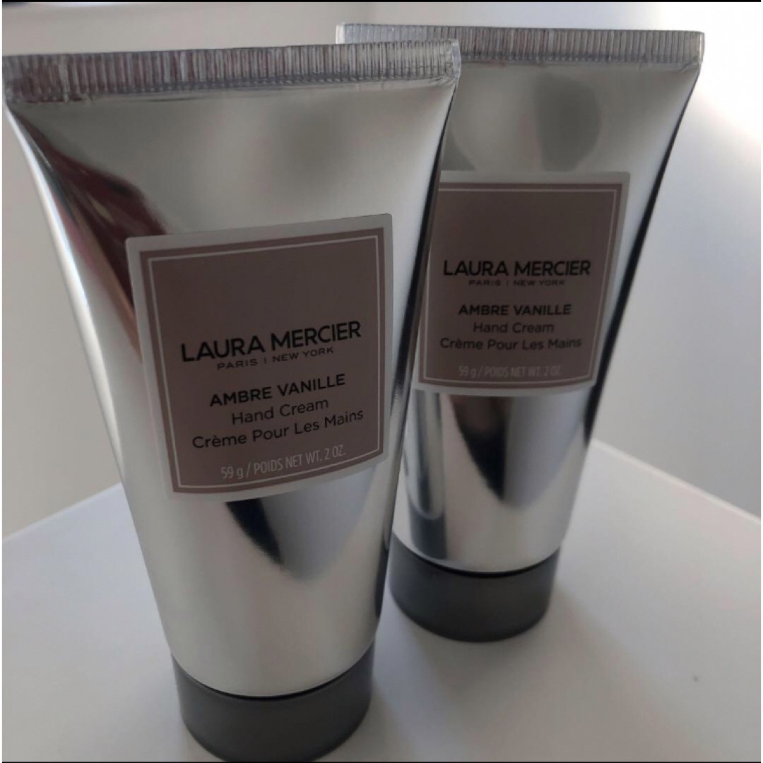 laura mercier(ローラメルシエ)のローラメルシエ ハンドクリーム アンバーバニラ59g×2本 コスメ/美容のボディケア(ハンドクリーム)の商品写真