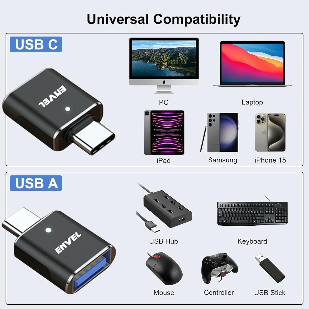 USB Type-C 変換アダプタ USB 3.0 USB Cアダプター  スマホ/家電/カメラのテレビ/映像機器(映像用ケーブル)の商品写真