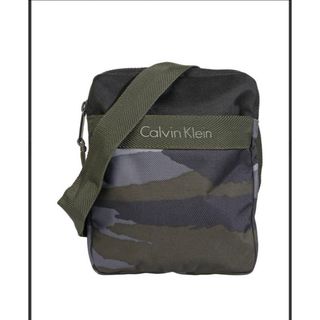 CALVIN KLEIN カモ柄 メッセンジャーバッグ