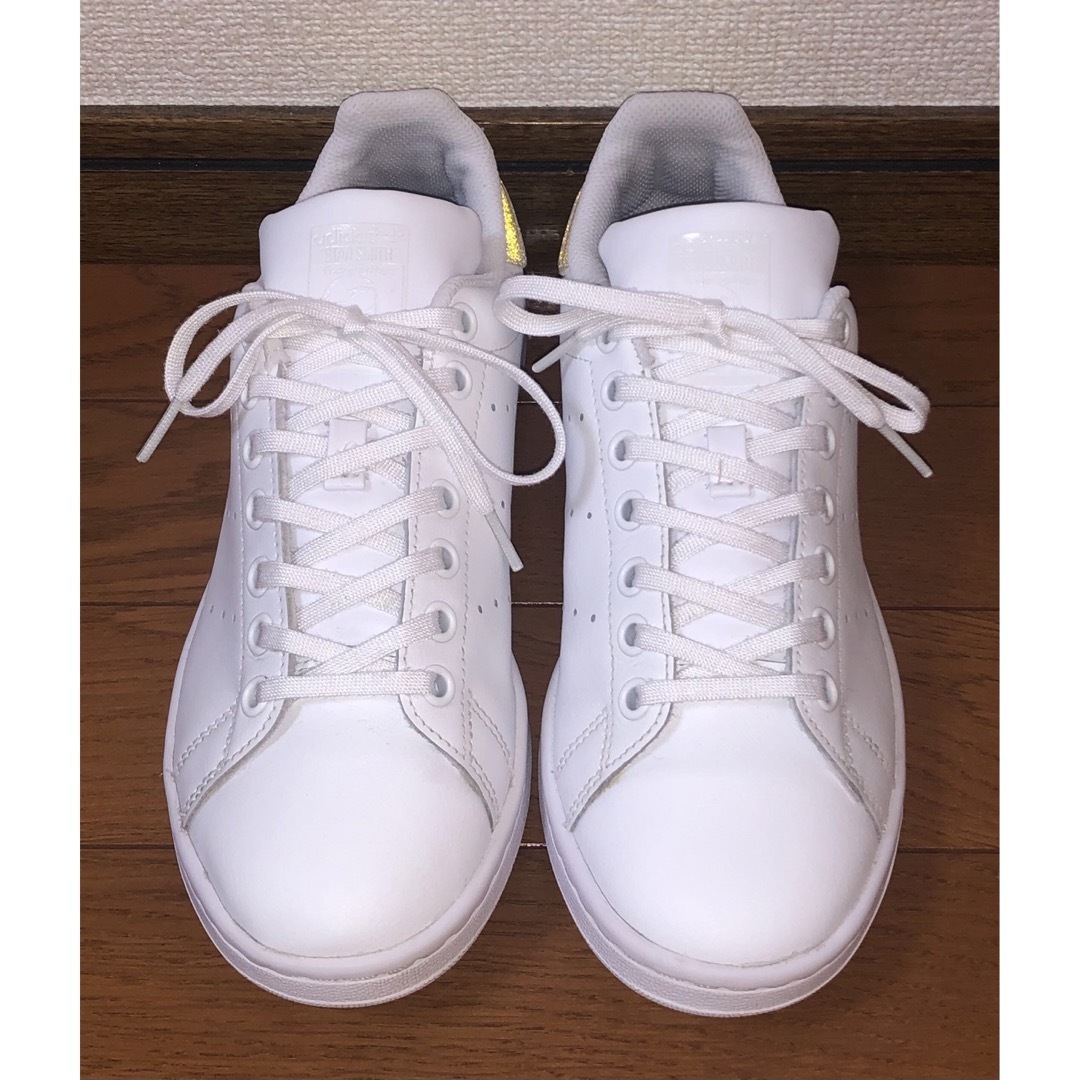 24cm 良品 adidas オリジナルス スタンスミス ホログラム シルバー