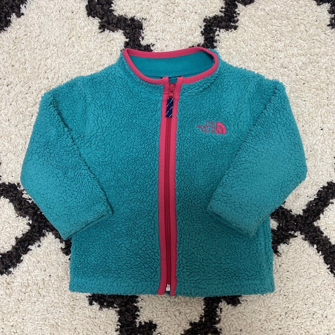 THE NORTH FACE(ザノースフェイス)のノースフェイス　ベビーフリースジャケット キッズ/ベビー/マタニティのキッズ服女の子用(90cm~)(ニット)の商品写真