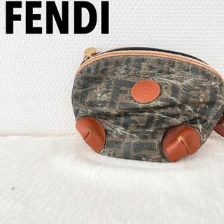 フェンディ(FENDI)のレア✨FENDIフェンディショルダーバッグハンドバッグブラウン茶総柄(ショルダーバッグ)