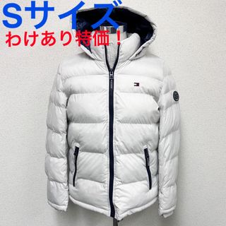 トミーヒルフィガー(TOMMY HILFIGER)の新品 わけありトミーヒルフィガー 中綿ジャケット 158AN508 ホワイト S(ダウンジャケット)