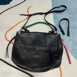 ザラ(ZARA)の美品　ZARA デザインレザー　3wayバッグ(ショルダーバッグ)