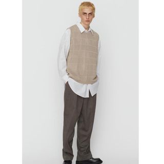 COMOLI - mfpen Typo Knit Vest