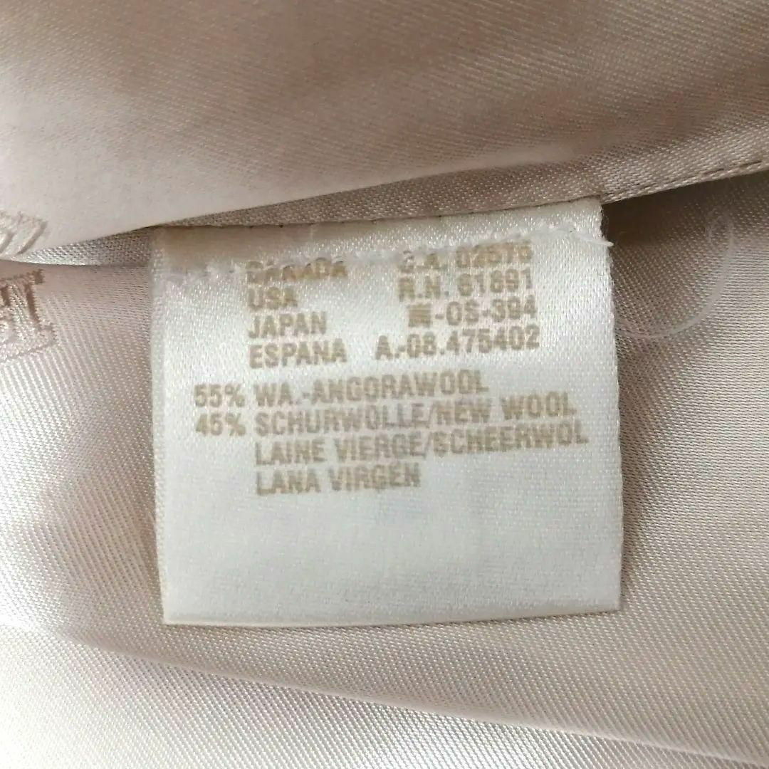 ESCADA(エスカーダ)の美品✨ エスカーダ　ロングコート　アンゴラ　ダブル　フレア　ゆったり　高級　上品 レディースのジャケット/アウター(ロングコート)の商品写真