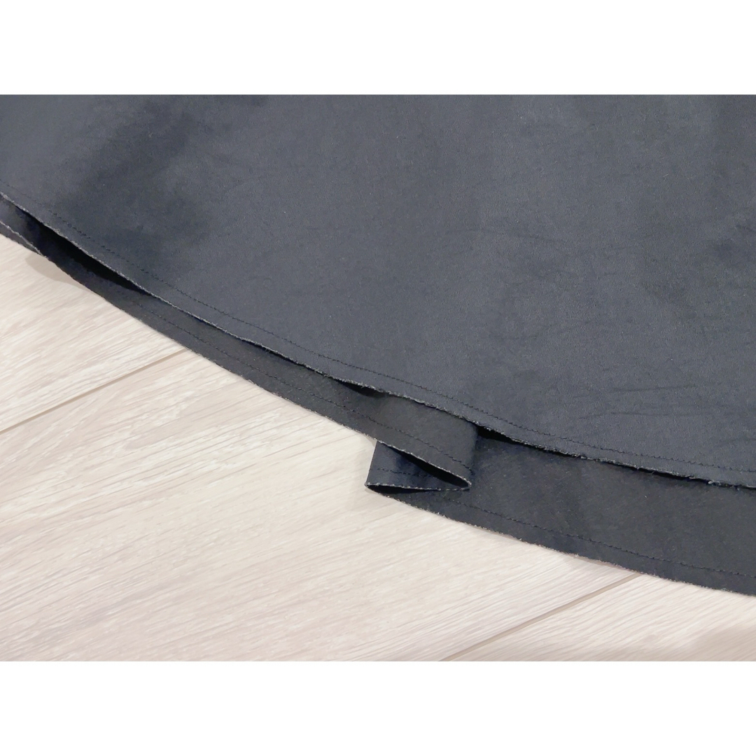 UNITED TOKYO(ユナイテッドトウキョウ)のUNITED TOKYO アシンメトリーフレアスカート 黒 1サイズ レディースのスカート(ロングスカート)の商品写真