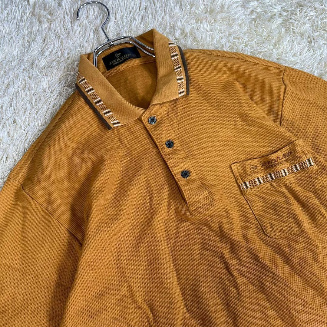 DUNLOP(ダンロップ)のDUNLOP (L) 日本製 ビックシルエット ポロシャツ 半袖 メンズのトップス(ポロシャツ)の商品写真