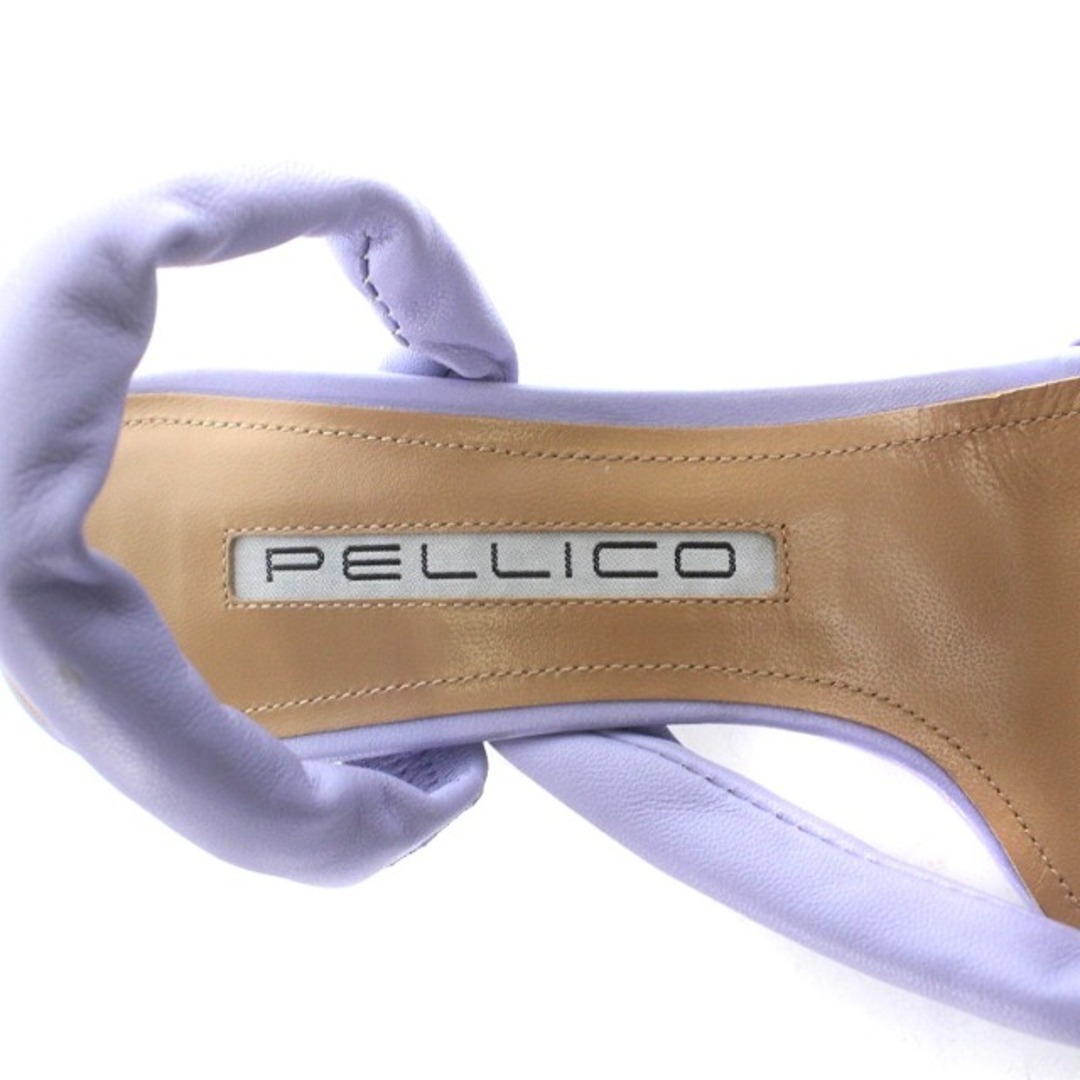 PELLICO(ペリーコ)のペリーコ PELLICO ALICE サンダル レザー 38 25cm 紫 レディースの靴/シューズ(サンダル)の商品写真