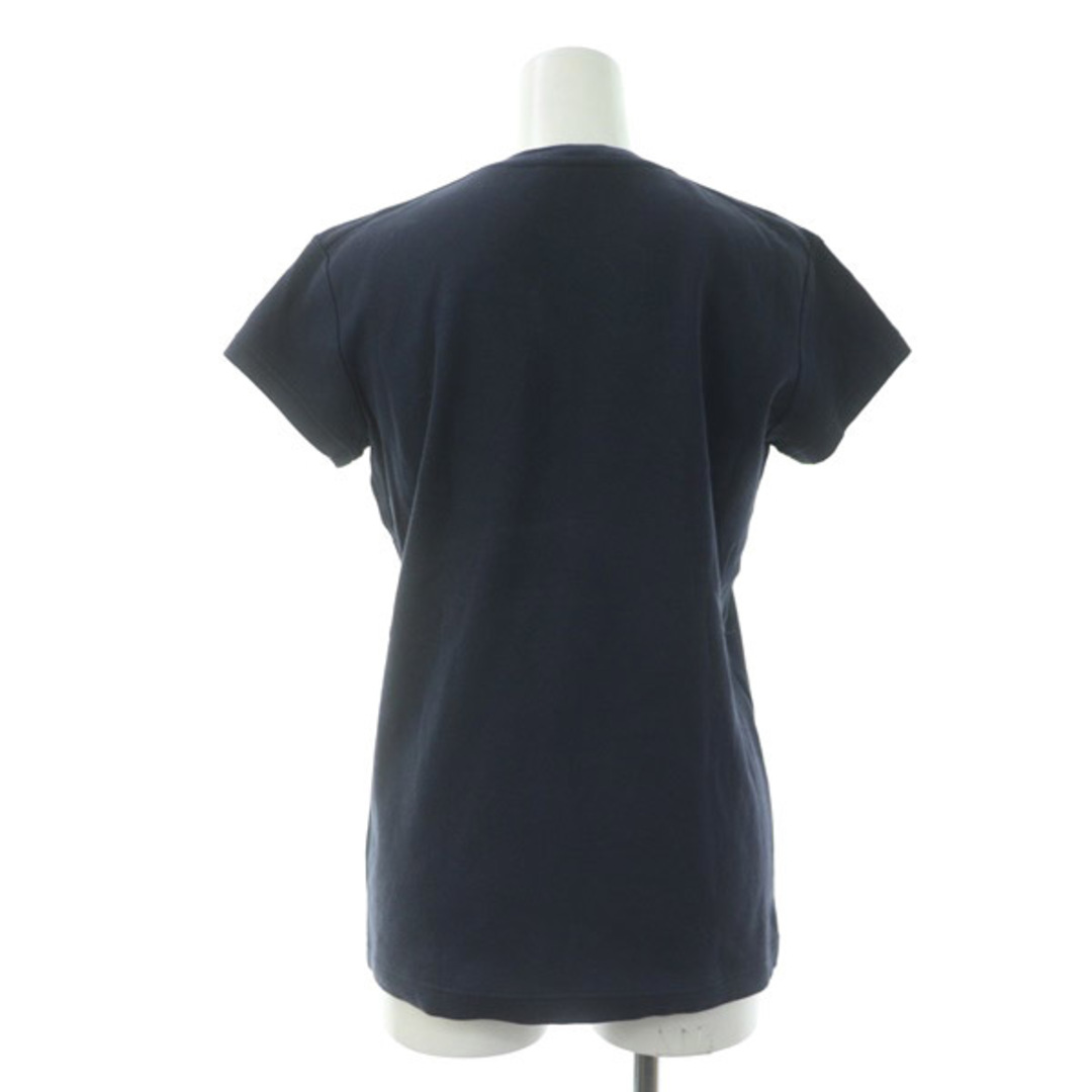 MADISONBLUE(マディソンブルー)のマディソンブルー Vネック Tシャツ カットソー 半袖 コットン 01 紺 レディースのトップス(Tシャツ(半袖/袖なし))の商品写真