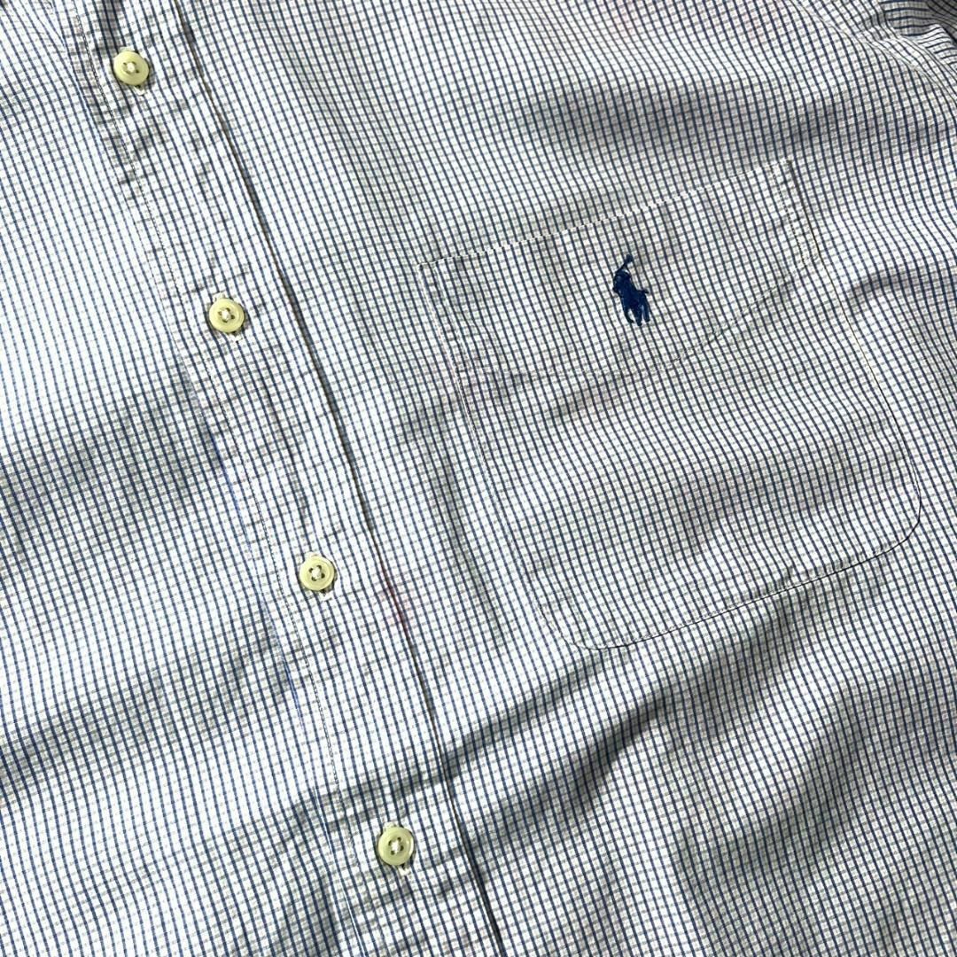Ralph Lauren(ラルフローレン)の90s ラルフローレン ボタンダウンシャツ YARMOUTH チェックシャツ メンズのトップス(シャツ)の商品写真