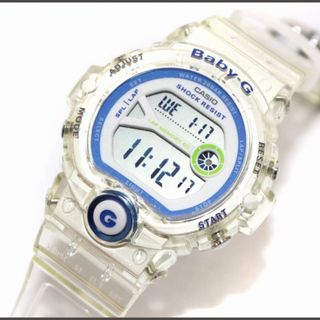 カシオ(CASIO)のカシオ Baby-G 腕時計 デジタル BG-6904 ウォッチ クリアカラー(腕時計)