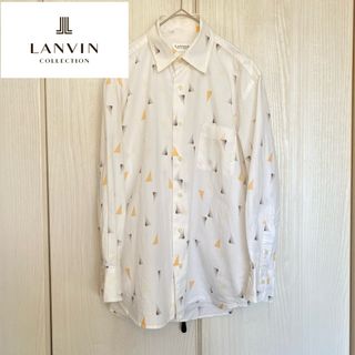 シャツカジャ KAJA COTTON NEP NO COLLAR LONG SLEEVE SHIRTS 20210318