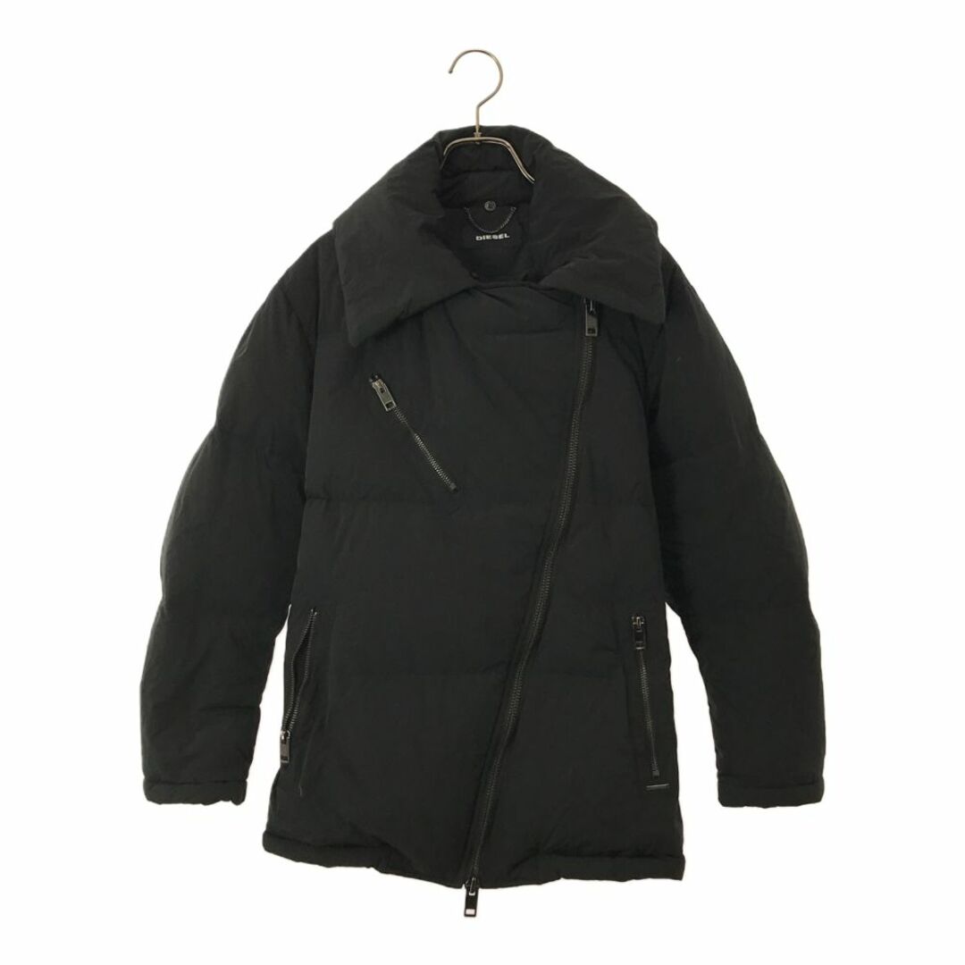 DIESEL(ディーゼル)のディーゼル ダウンコート XXS ブラック DIESEL レディース 古着 【240122】 レディースのジャケット/アウター(ダウンコート)の商品写真