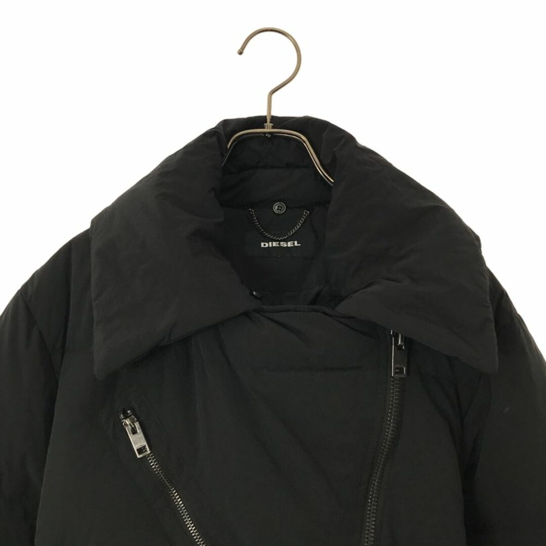 DIESEL(ディーゼル)のディーゼル ダウンコート XXS ブラック DIESEL レディース 古着 【240122】 レディースのジャケット/アウター(ダウンコート)の商品写真