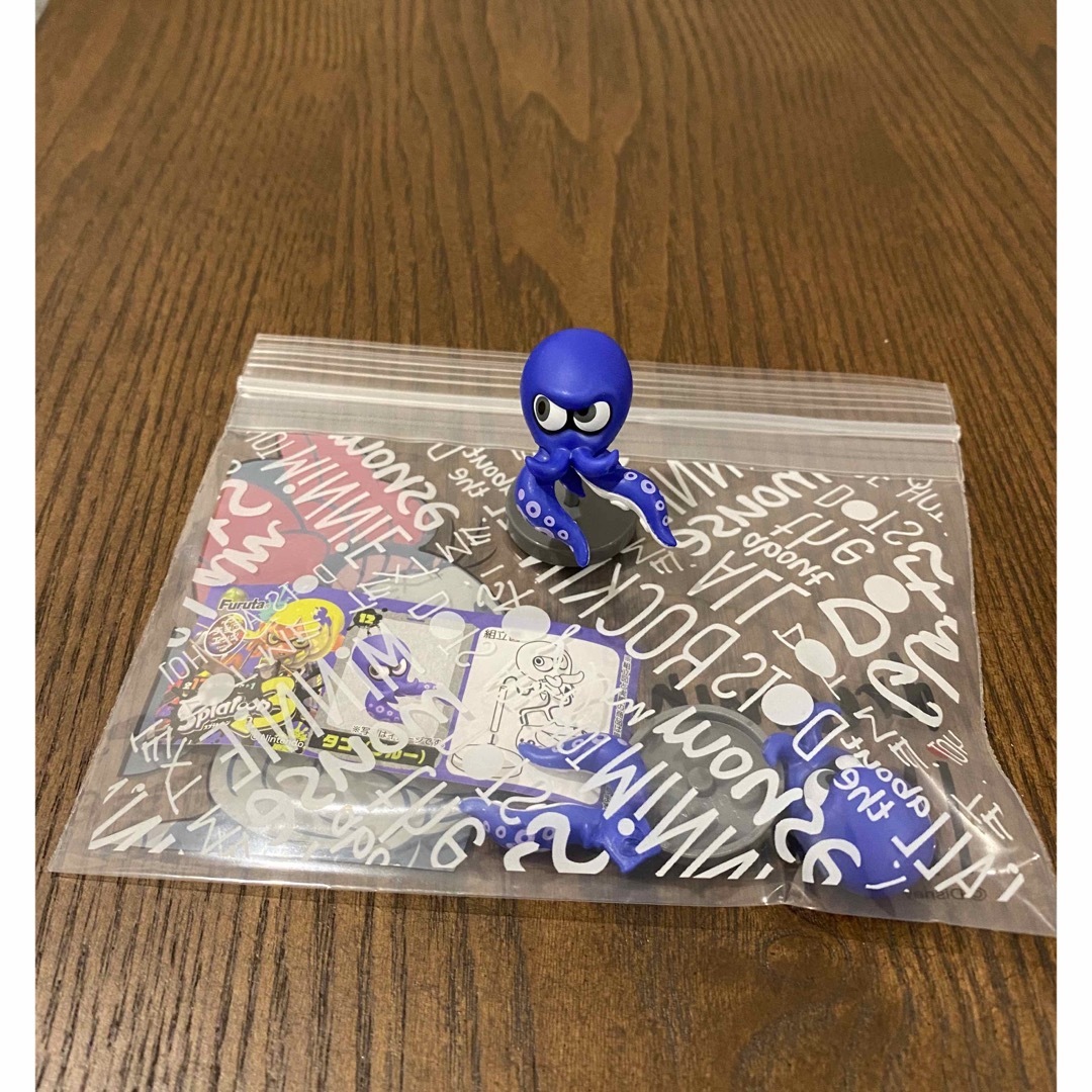 スプラトゥーン3 チョコエッグ　タコ　ブルー エンタメ/ホビーのフィギュア(ゲームキャラクター)の商品写真