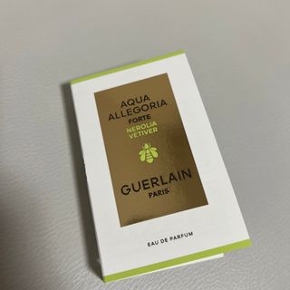 ゲラン(GUERLAIN)のアクアアレゴリアフォルテネロリアベチバー(その他)