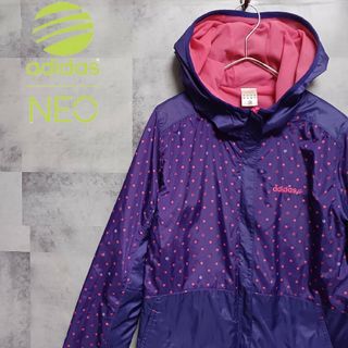 アディダス(adidas)のadidasNEO アディダスネオ レディースウィンドブレーカー OT(XL)(ナイロンジャケット)