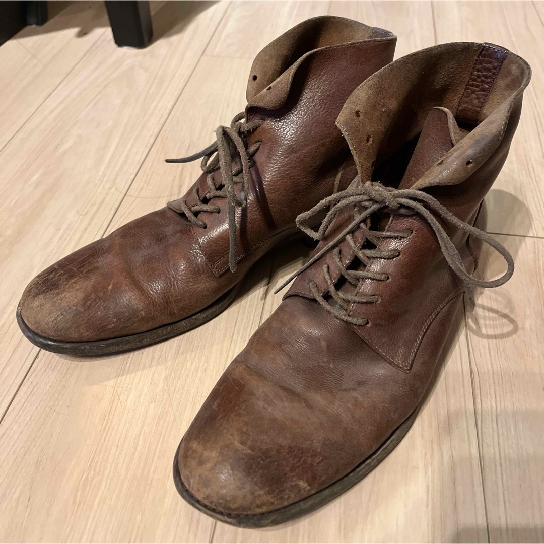 BUTTERO(ブッテロ)の27-27.5cmブッテロレザーブーツ メンズの靴/シューズ(ブーツ)の商品写真