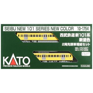 KATO 10-1754 西武鉄道 新101系新塗色 2両先頭車増結(鉄道模型)