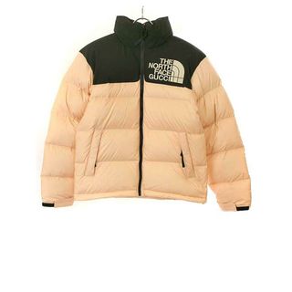 グッチ(Gucci)のGUCCI×THE NORTH FACE グッチ×ノースフェイス 22SS Nuptse Jacket ヌプシ ダウンジャケット 663733 XLUHP ピンク XS(ダウンジャケット)