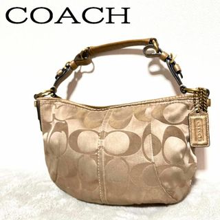 コーチ(COACH) シグネチャー トートバッグ(レディース)（ゴールド/金色