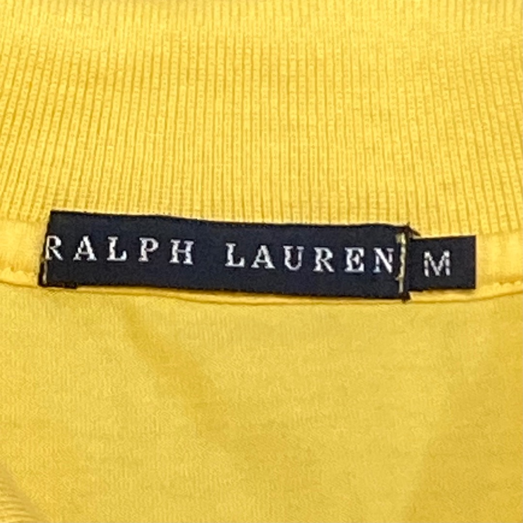 Ralph Lauren(ラルフローレン)の☆ラルフローレン　ピュアコットン天竺長袖ポロシャツ　レディース　くちなし色M☆ レディースのトップス(ポロシャツ)の商品写真