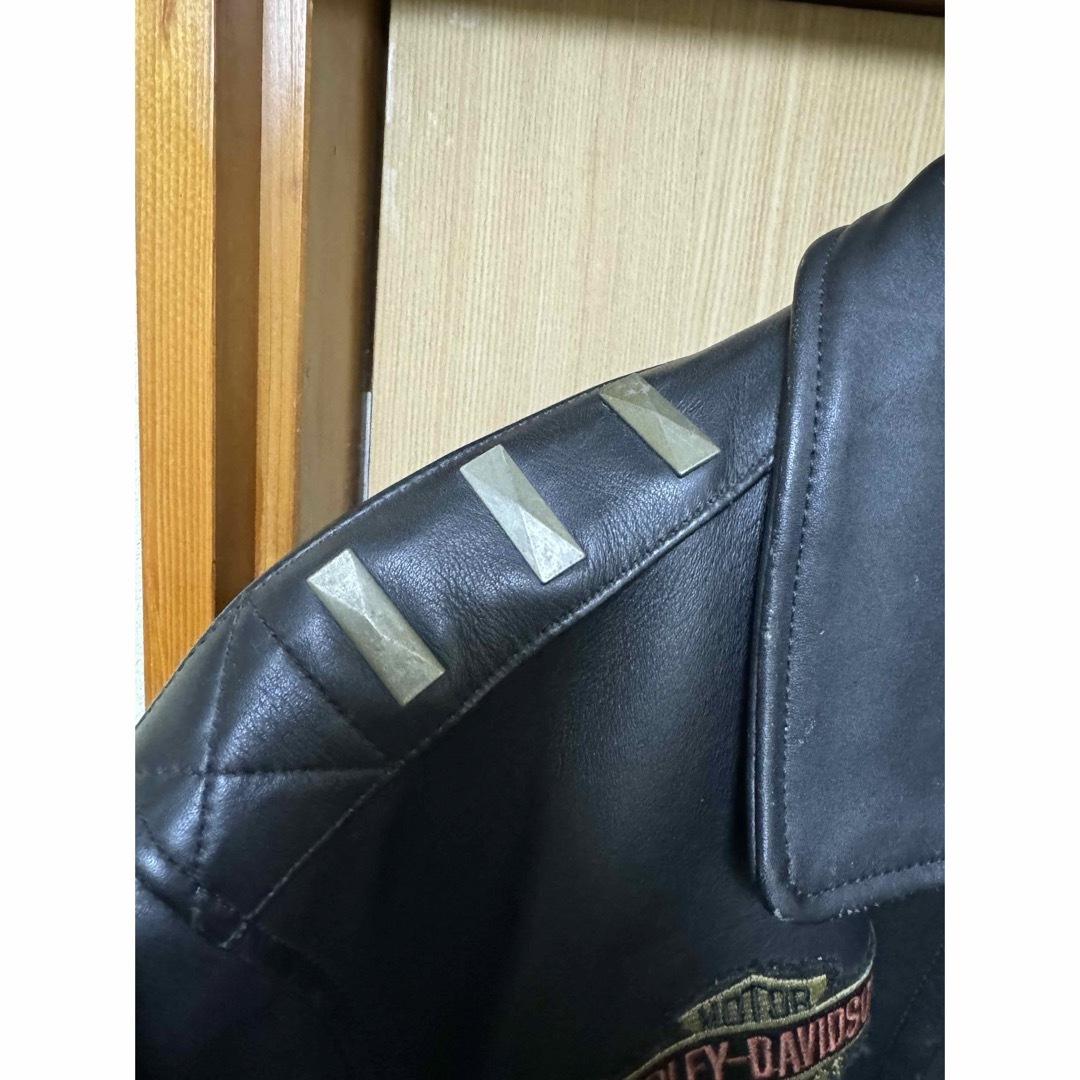 Harley Davidson(ハーレーダビッドソン)のHarley-Davidson レザージャケット 極上品 メンズのジャケット/アウター(ライダースジャケット)の商品写真