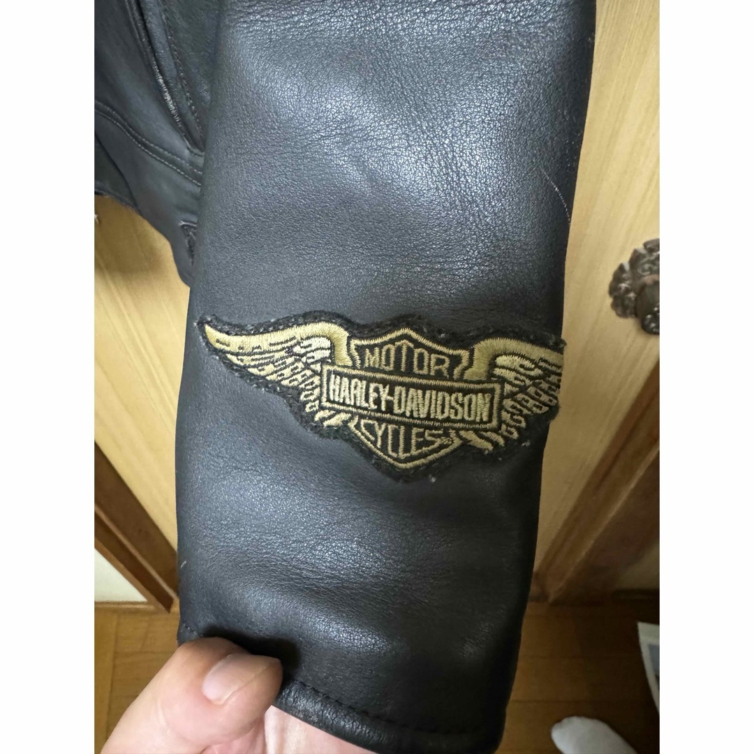 Harley Davidson(ハーレーダビッドソン)のHarley-Davidson レザージャケット 極上品 メンズのジャケット/アウター(ライダースジャケット)の商品写真