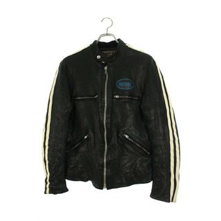 ヒステリックグラマー(HYSTERIC GLAMOUR)のヒステリックグラマー  02203LB02 シングルライダーススポーツレザージャケット メンズ L(レザージャケット)